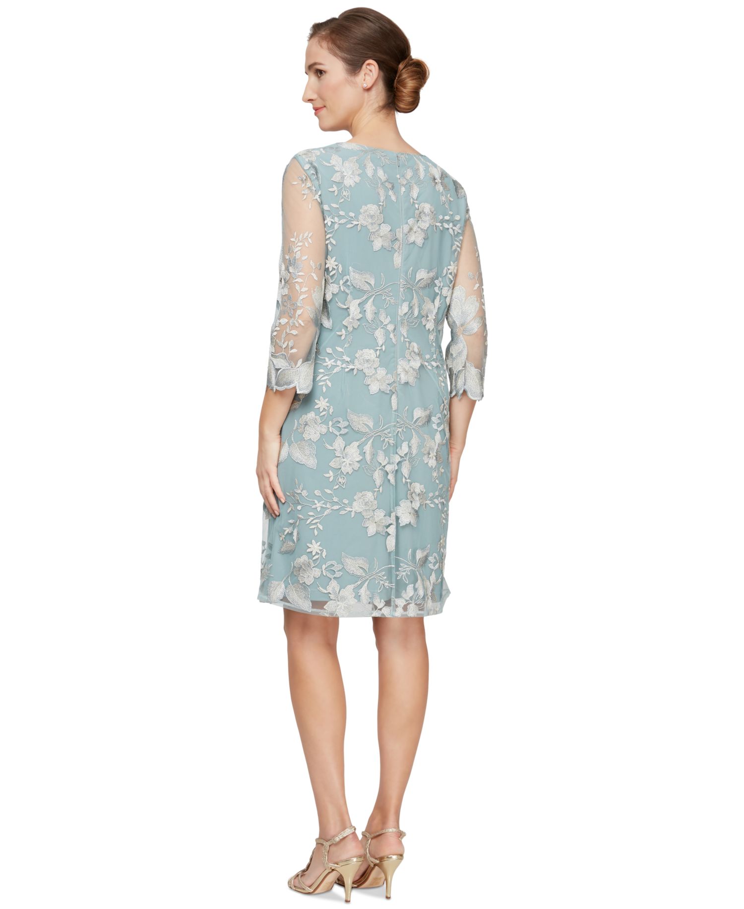 Women's Embroidered Jacket Dress