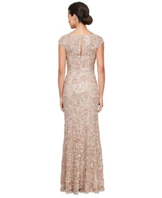 sachin and babi light blue dress Macy's | Dresses | Black Deep V High Slit Formal Dress main image 0
