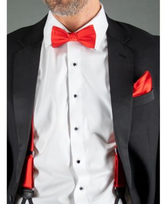 Men's Sutton Solid Color 13 Inch Silk Pocket Square