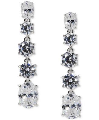 Eliot Danori - Stone Linear Drop Earrings