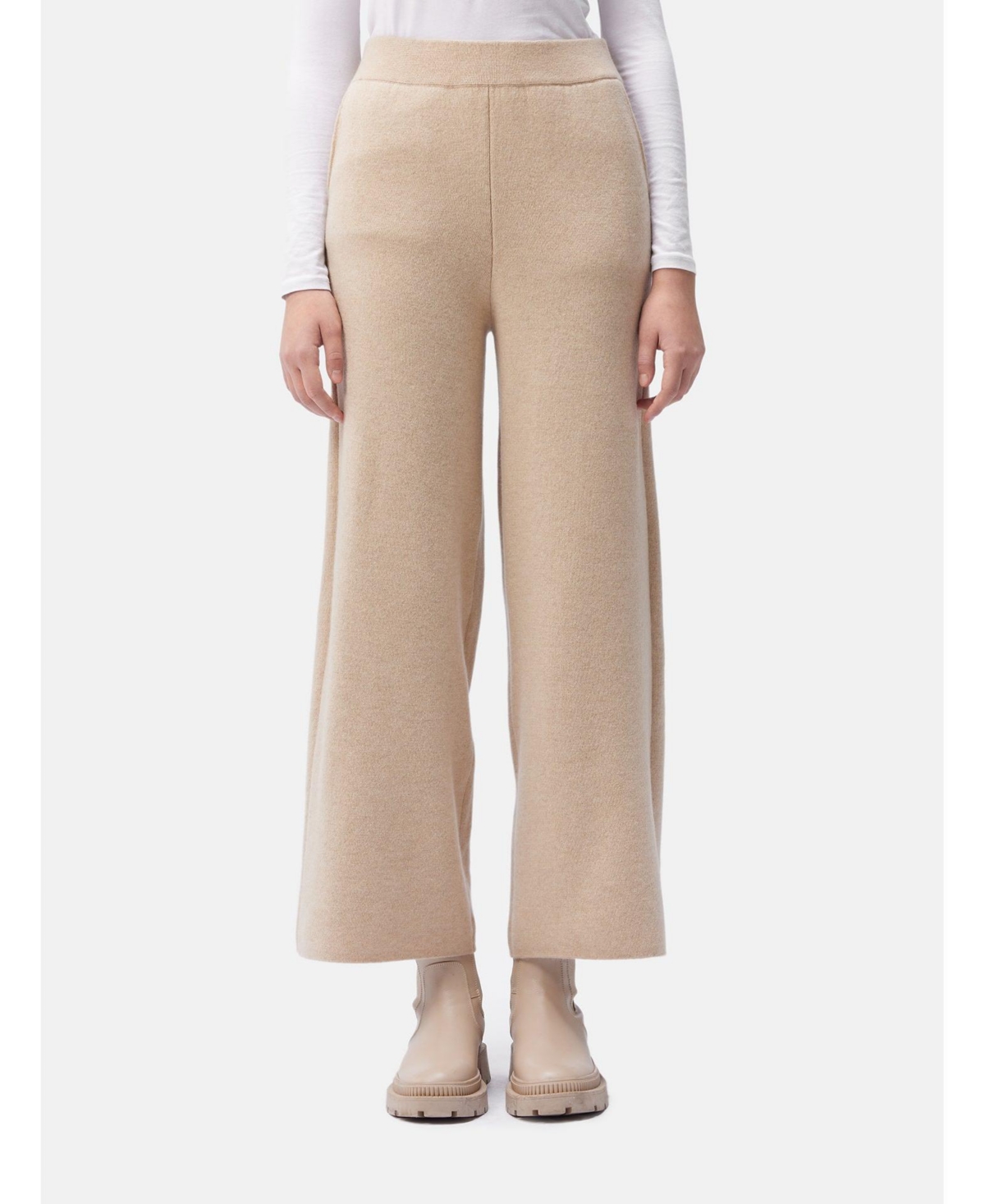 Gobi Cashmere Women's Wide-Leg Pants