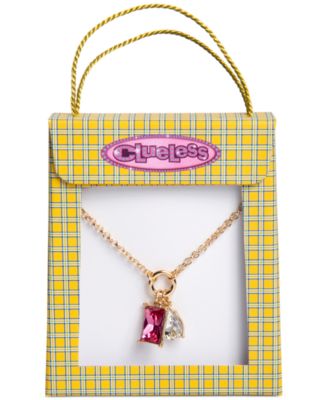 Gold-Tone Mixed Stone 16" Pendant Necklace