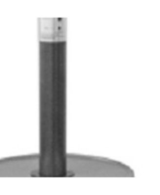 48000 BTU Steel Propane Patio Heater with Cylindrical Pole Design for Outdoor Use