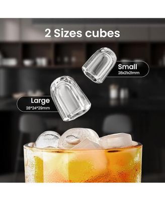 Countertop Ice Maker with Handle, Produces