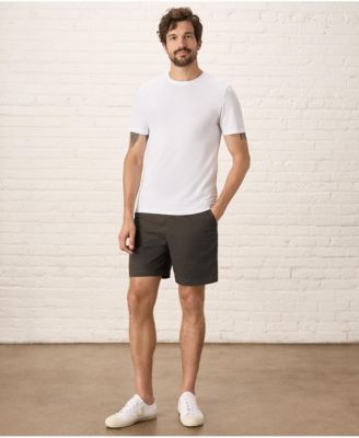 Men's Organic Cotton Luxe Stretch Jersey Slim Crew Neck Tee