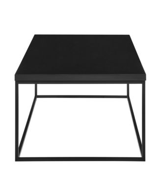 Metal Coffee Table for Modern Living Room or Office Decor