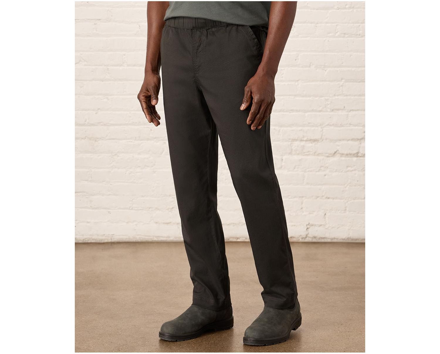 Men's Organic Cotton Daily Twill Midweight Pant - 34" Inseam