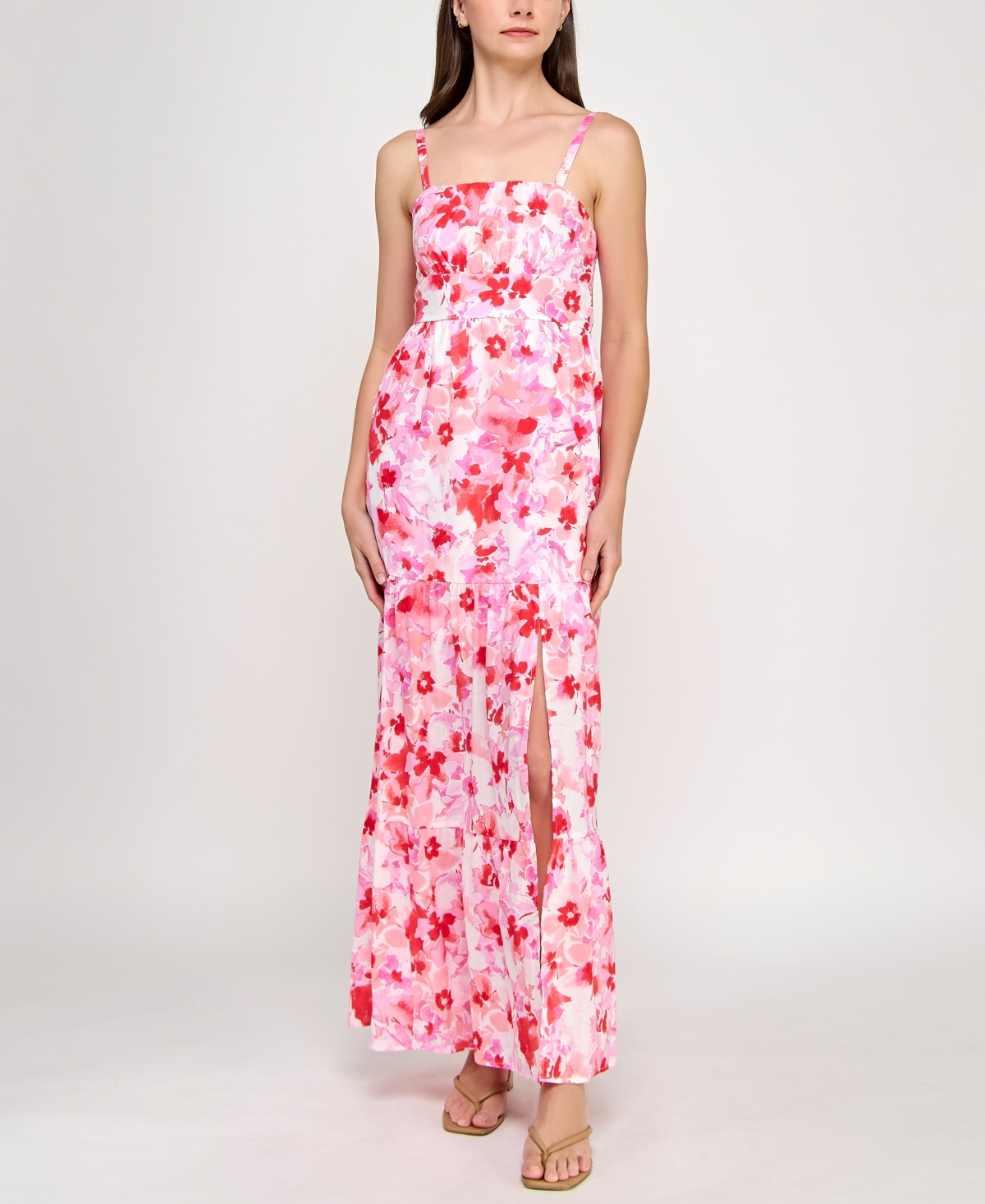 Bcx Juniors' Emma Strappy Empire-waist Fit & Flare Dress