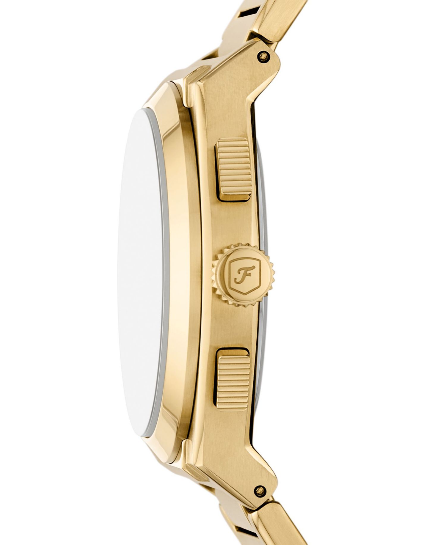 Men's Everett Chronograph Gold-Tone Stainless Steel Watch, 44mm