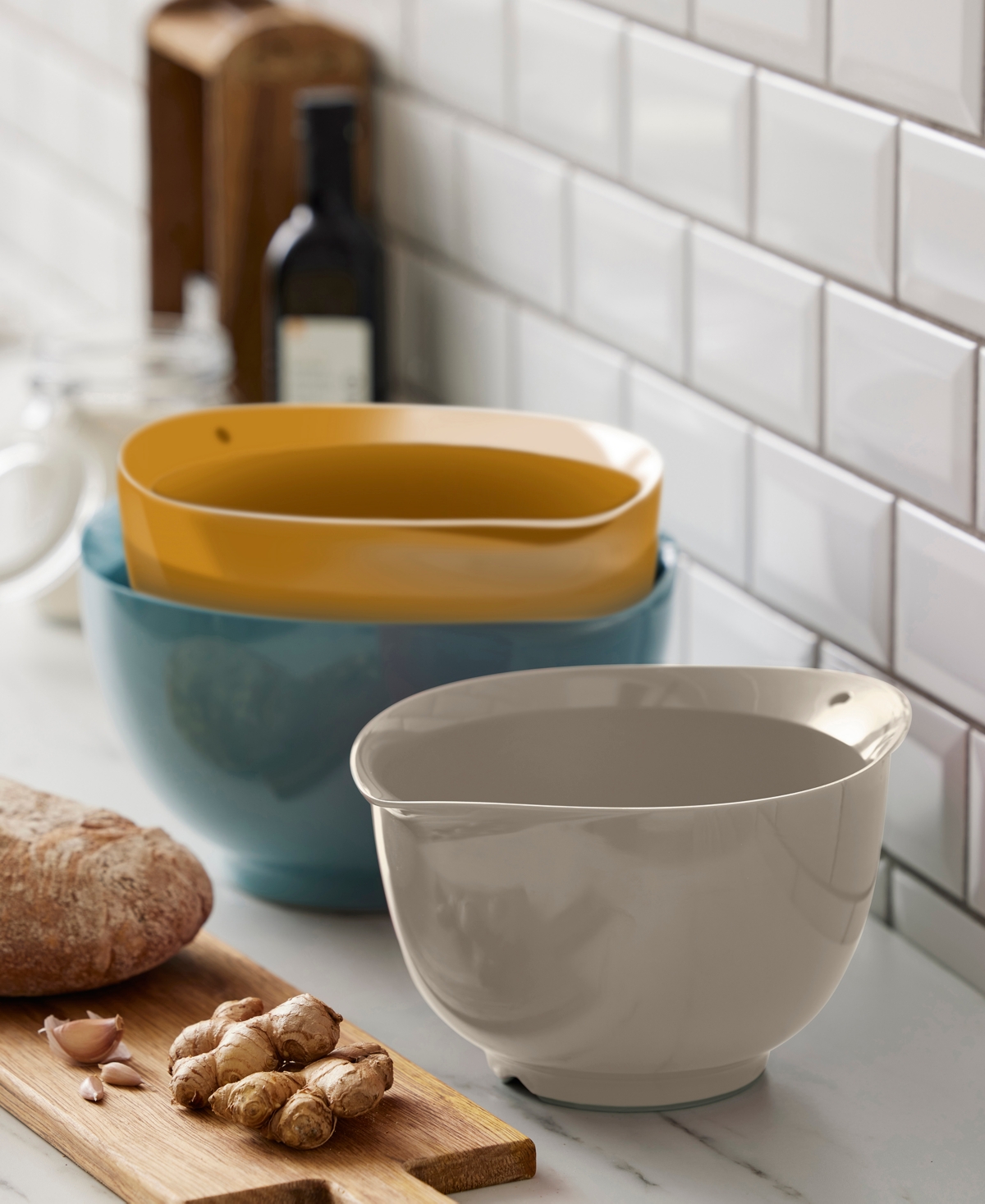 Rosti Victoria 3-quart Mixing Bowl In Humus