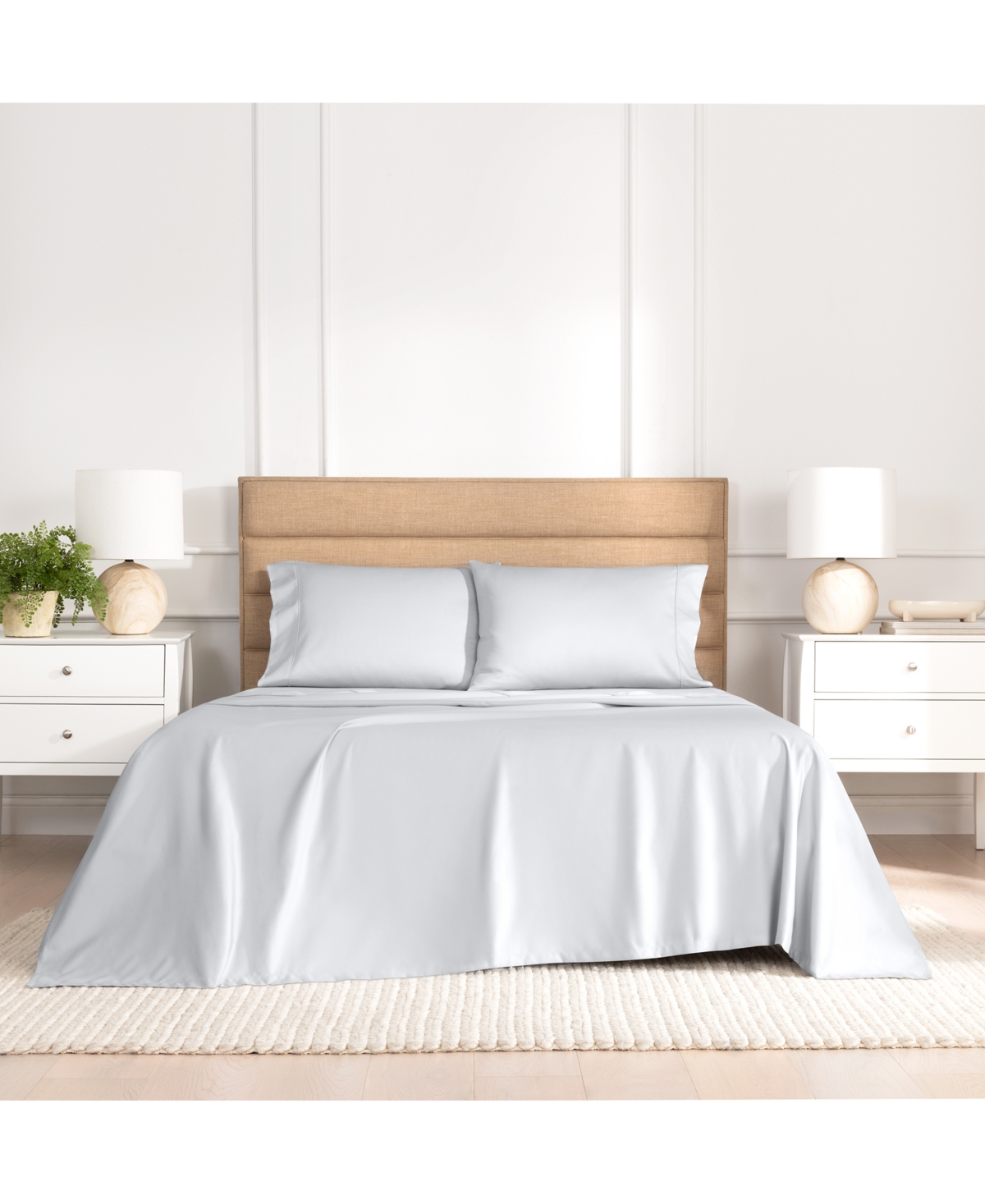 SERENE SLEEP HIGH IQ COOL COMFORT 1000-THREAD COUNT 4-PC. SHEET SET, QUEEN 