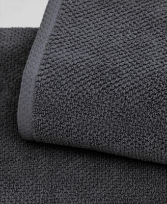 Cotton Textured 6-Piece Bath Towel Set