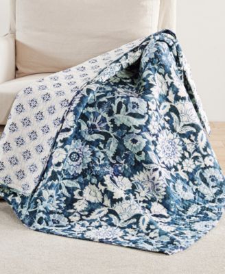 Laure Reversible Quilted Throw, 50" x 60"