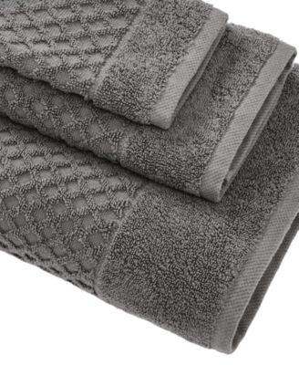 Quick-Drying Cotton Diamond Waffle 6-Pc. Hand Towel Set