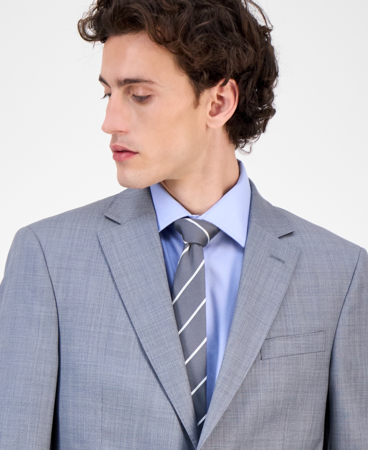 CHARLES TYRWHITT MEN'S CLASSIC-FIT SUIT SEPARATES JACKET 