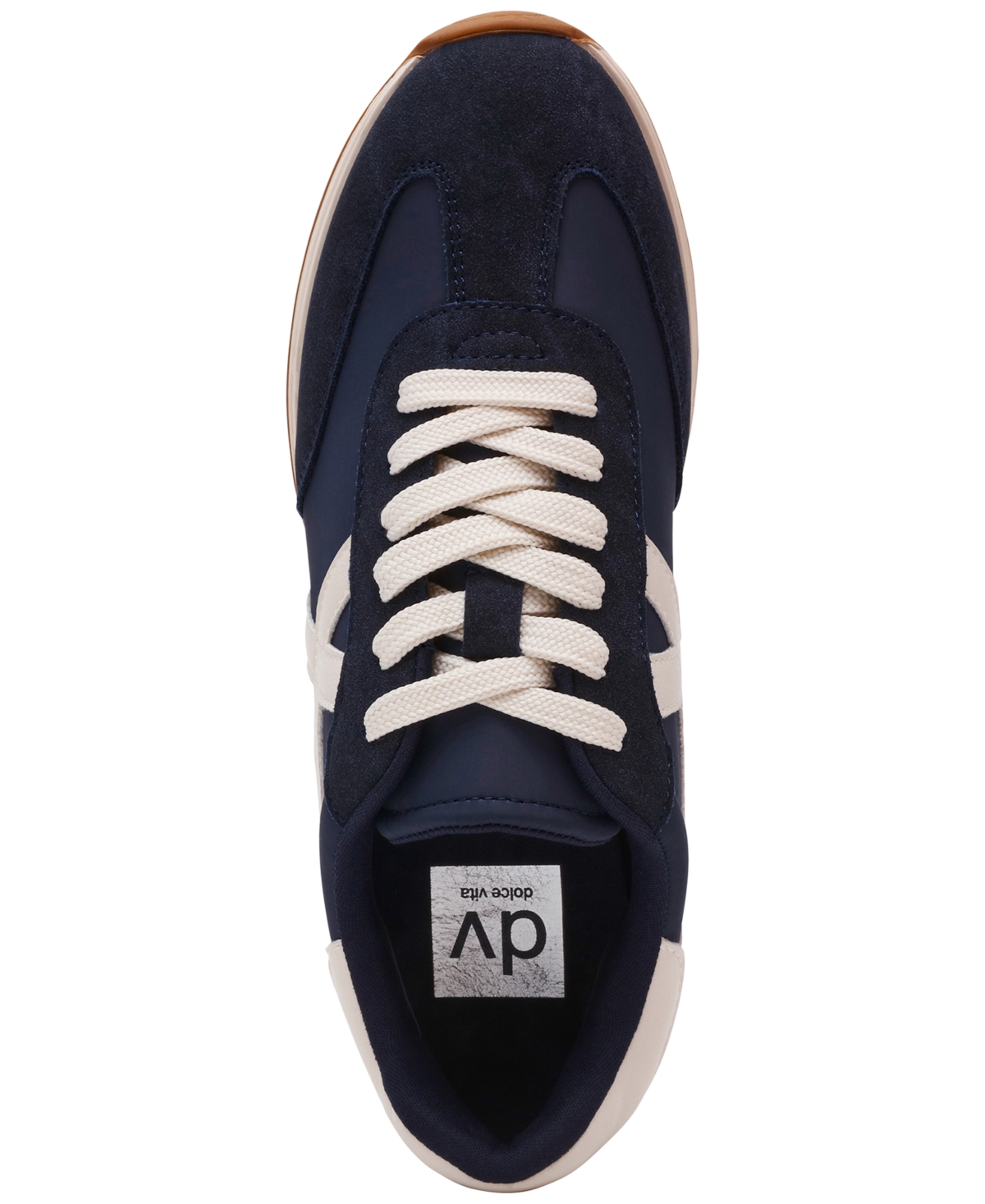 Dv Dolce Vita Women's Joque Sporty Retro Lace-up Sneakers In Blue