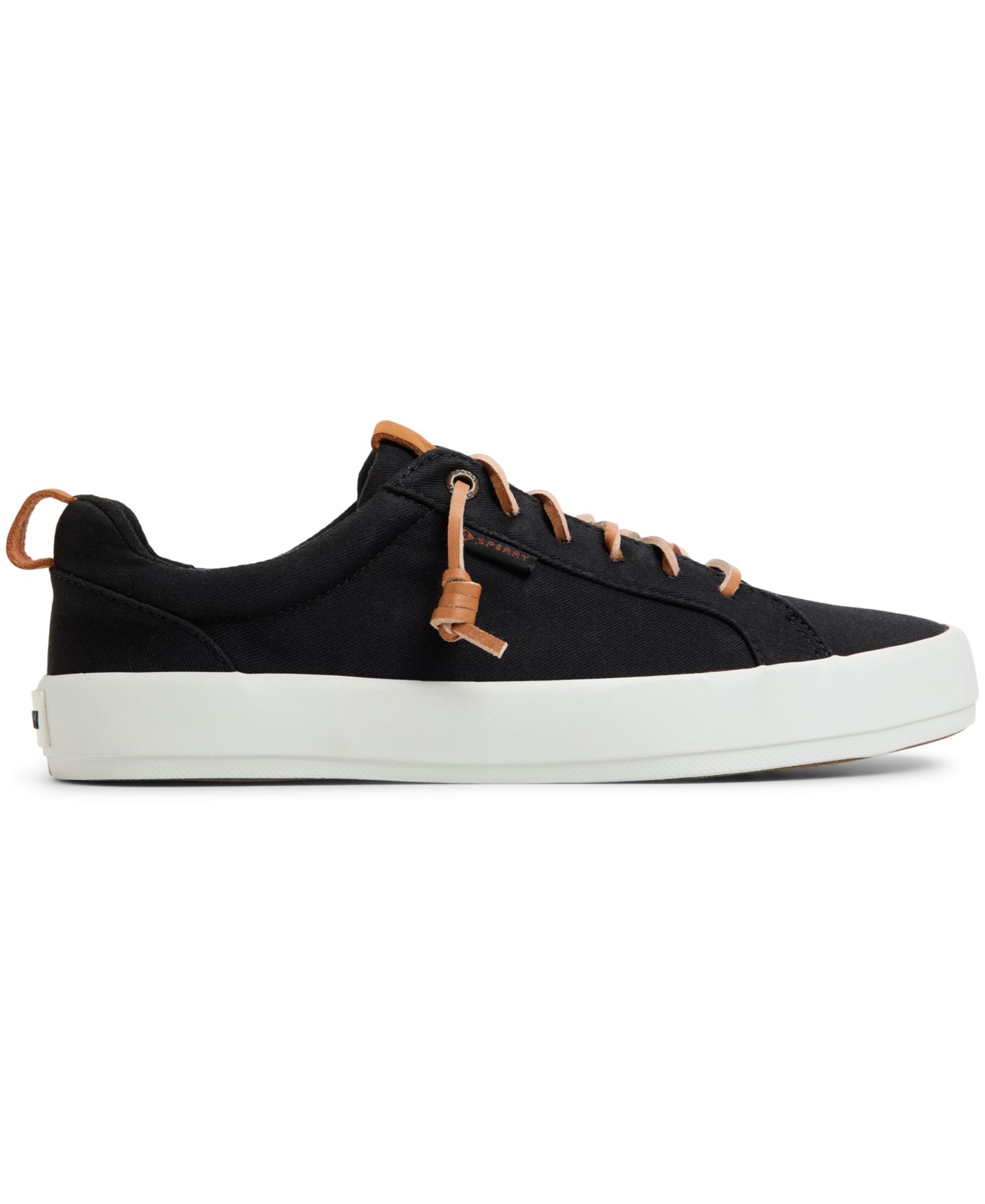 Женские кроссовки Sperry Bermuda Beach Twill Lace Up, цвет: Чёрный — фото 2