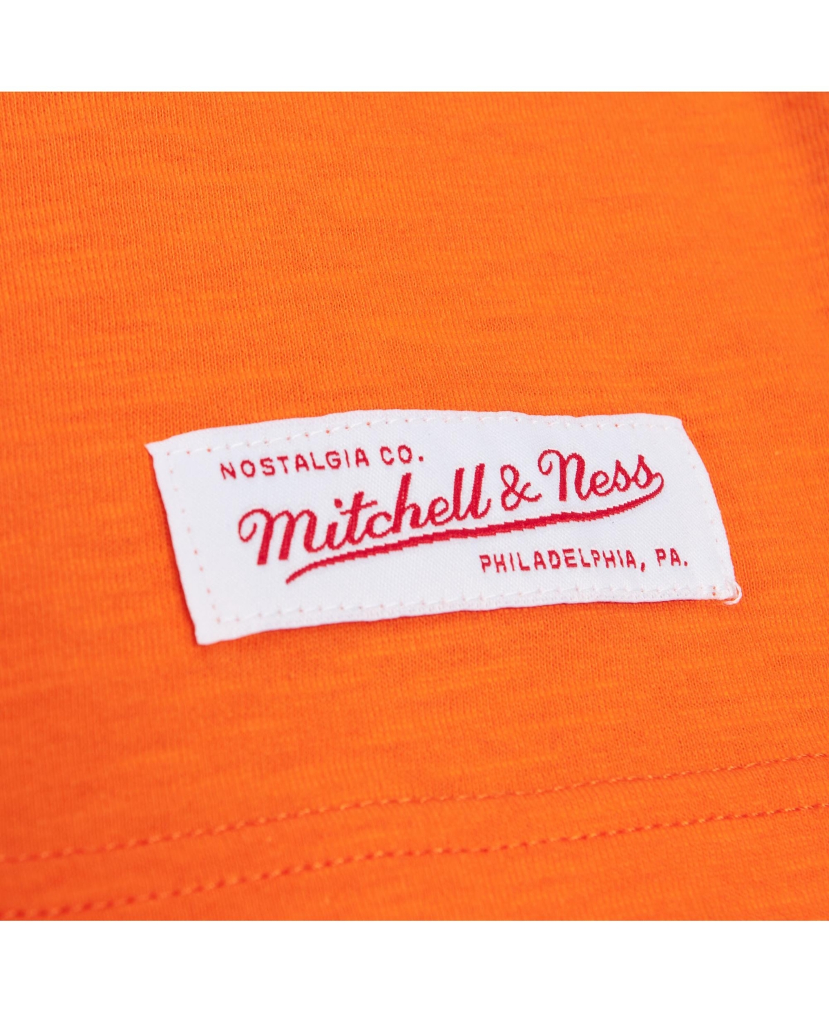 Mitchell & Ness Men's Orange Clemson Tigers Legendary Slub Raglan Long Sleeve T-shirt In Orange