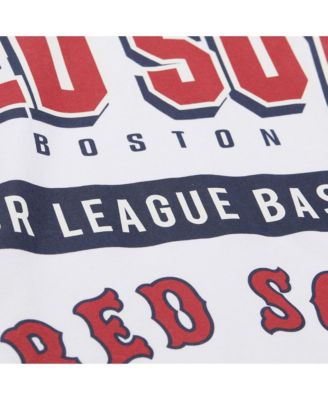 Men's White Boston Red Sox Cooperstown Collection Team Origins Premium T-Shirt