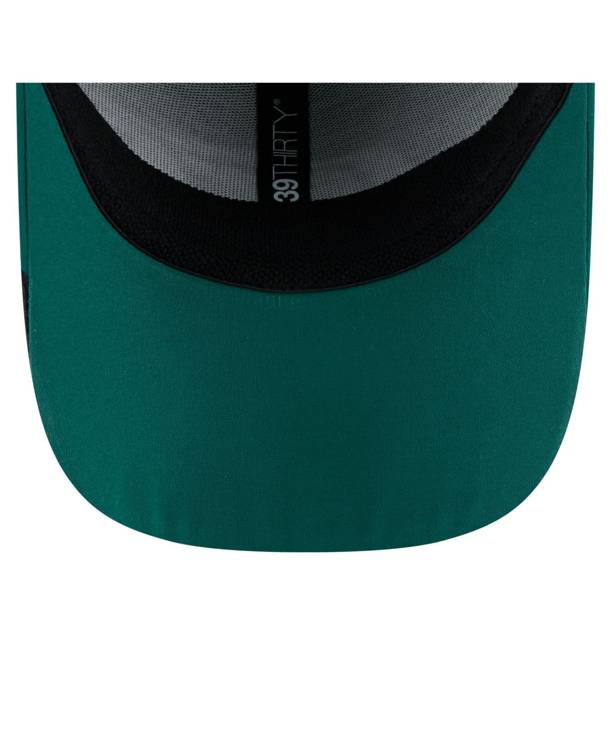 New Era Men's Green New York Jets Game Day Linear 39thirty Flex Hat In Green