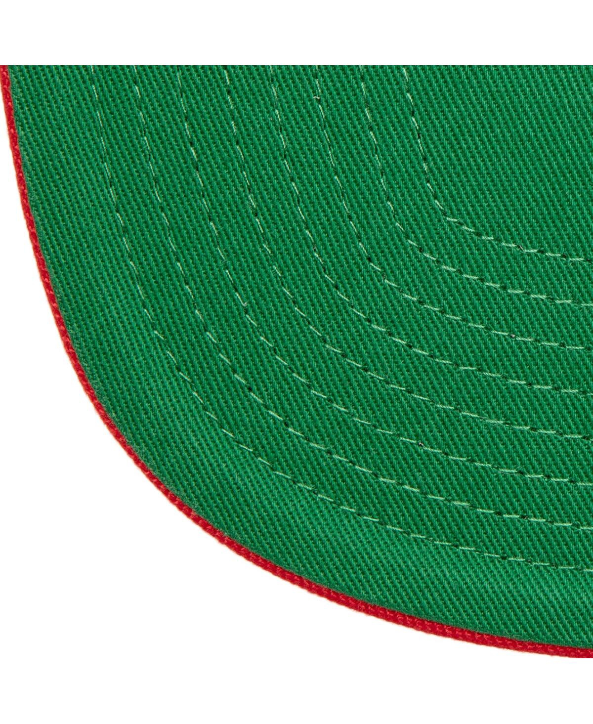 Mitchell & Ness Men's Red Philadelphia Phillies Double Up Snapback Hat In Red