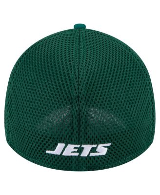 Men's Green New York Jets Game Day Linear 39THIRTY Flex Hat