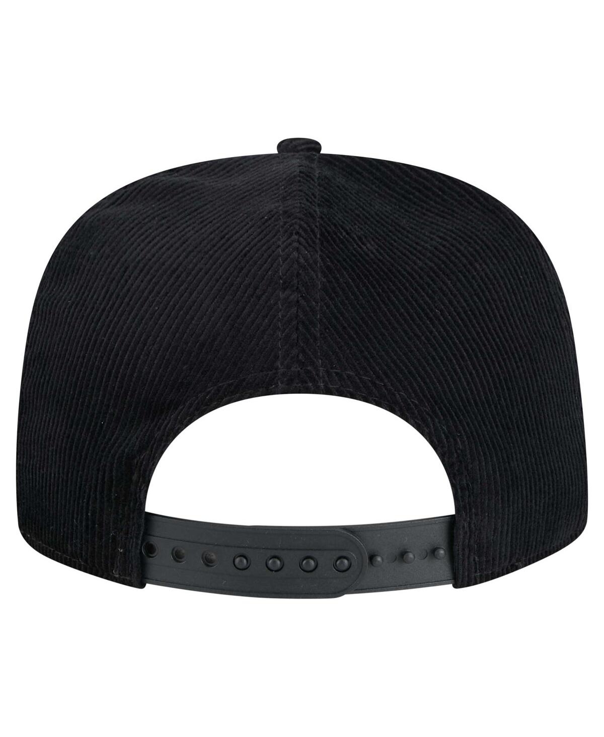 New Era Men's Black Indianapolis Colts City Originals Corduroy Skipper Golfer Snapback Hat In Black