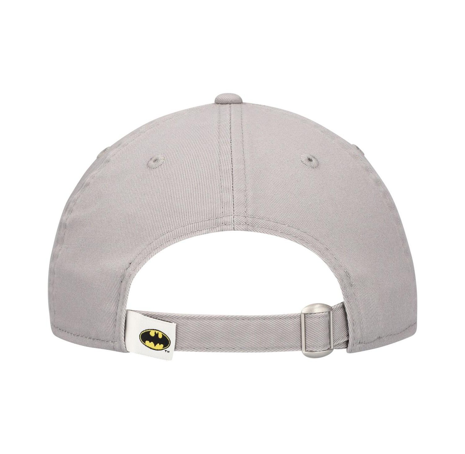 Women's Gray Batman 9TWENTY Adjustable Hat