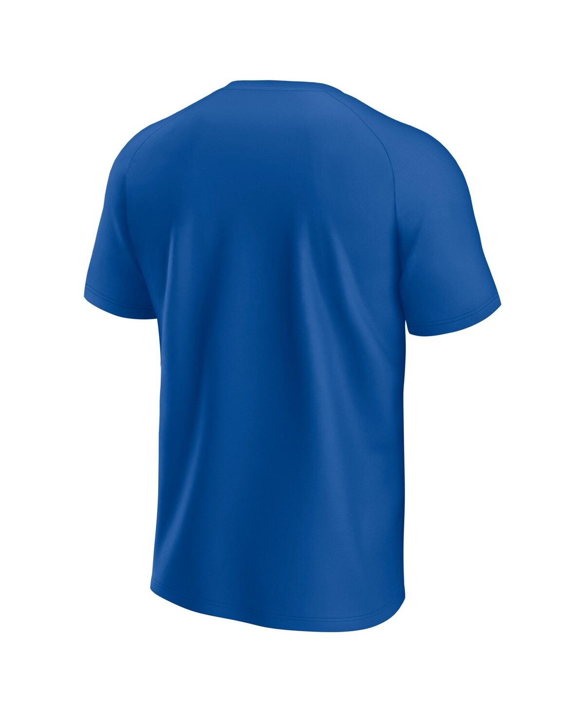 Fanatics Men's Royal Chicago Cubs Raglan T-shirt In Royal
