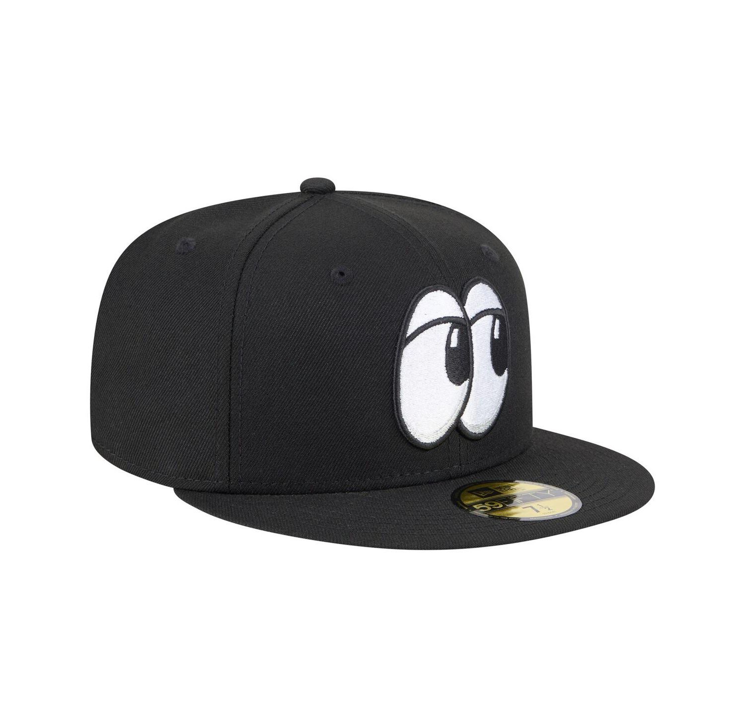 Men's Black Chattanooga Lookouts Authentic Collection 59FIFTY Hat