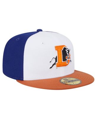 Men's&nbsp;White/Orange Durham Bulls Authentic Collection 59FIFTY Hat