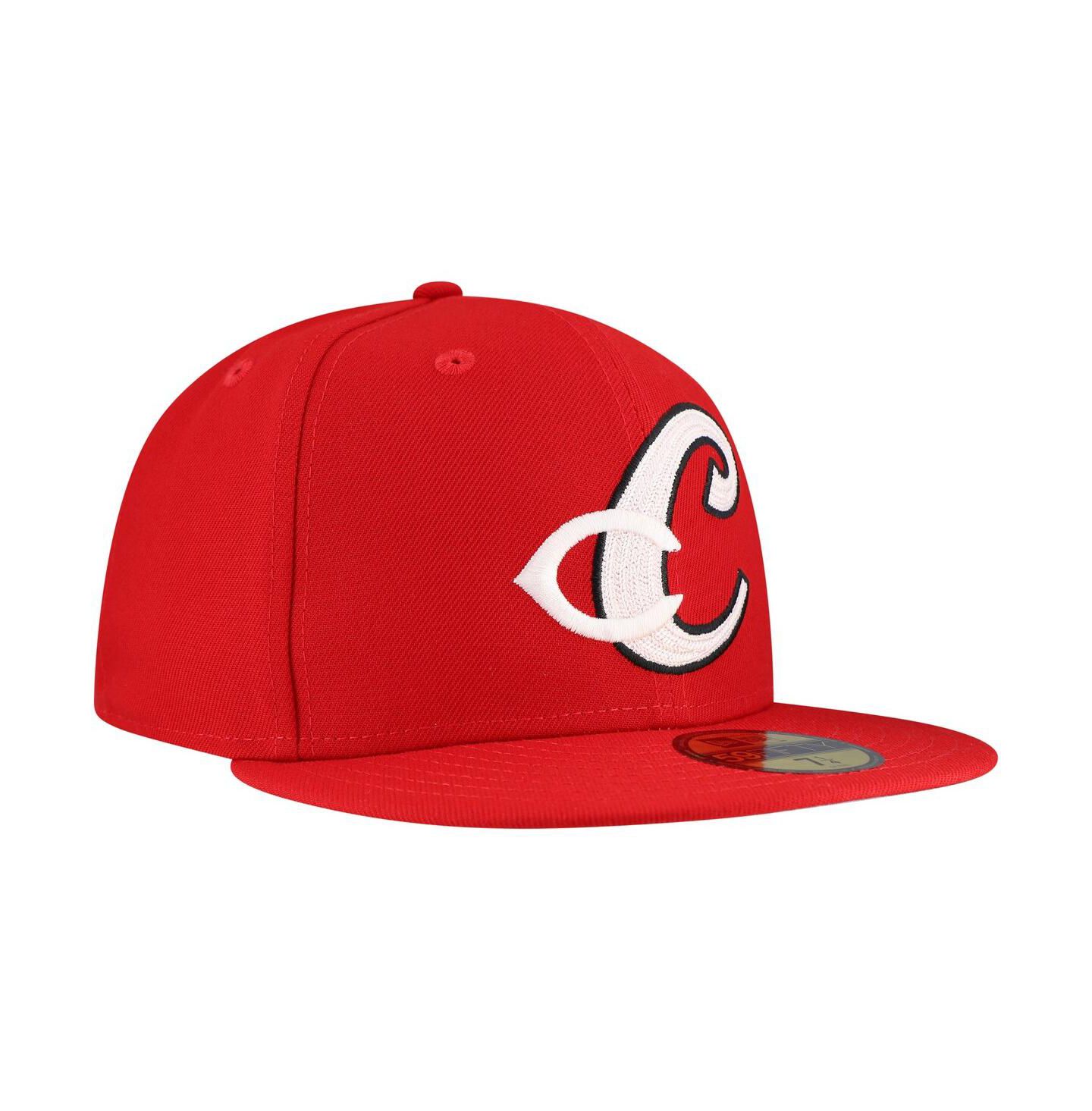 Мужские головные уборы New Era Red Cincinnati Reds Duo Logo 2.0 59FIFTY Hat — фото 4