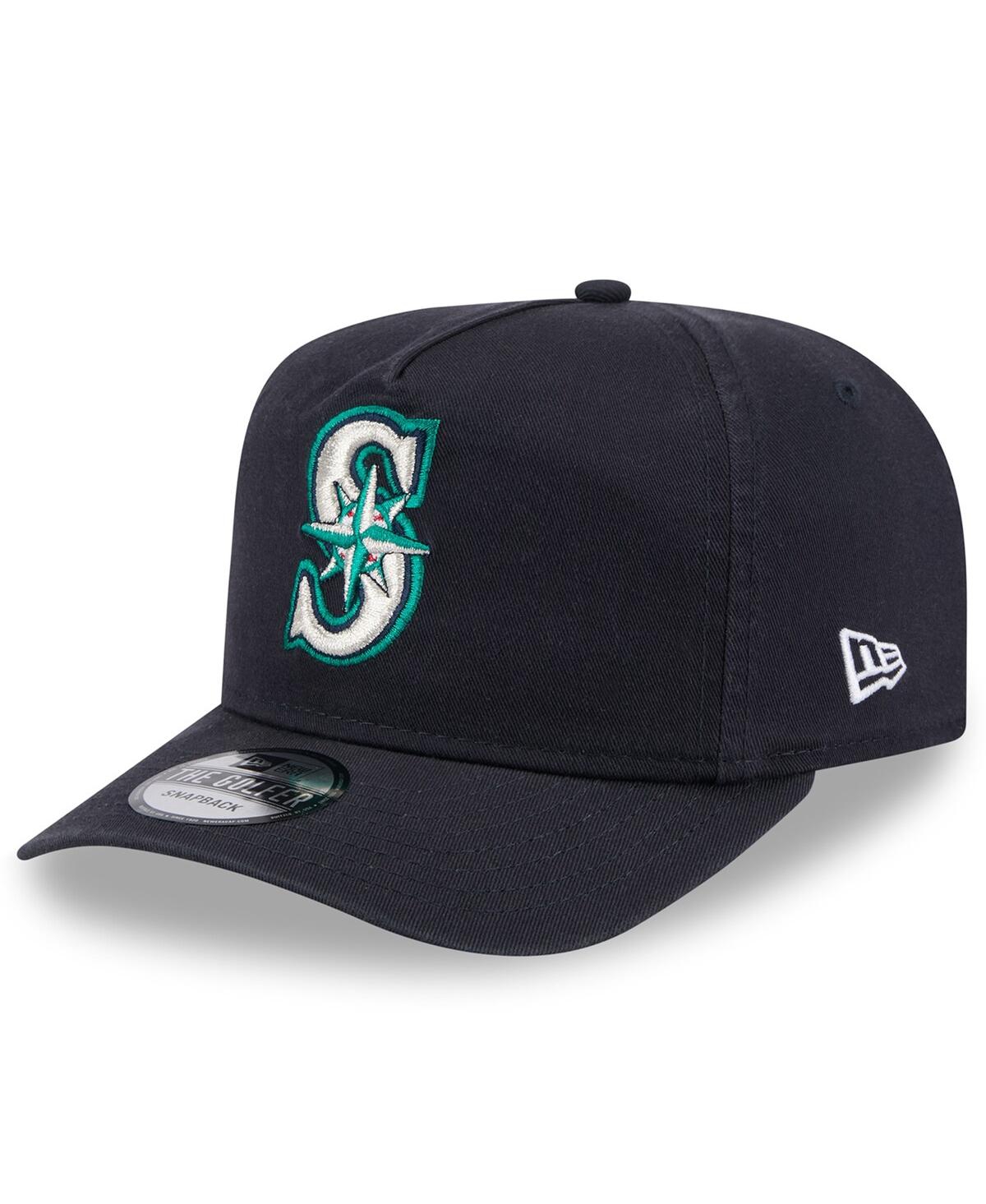New Era Men's Navy Seattle Mariners 2025 Jackie Robinson Day Golfer Adjustable Hat In Navy