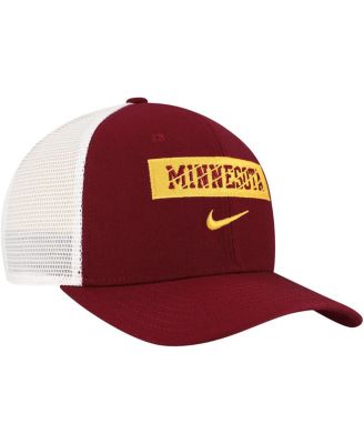 Men's Maroon Minnesota Golden Gophers 2024/25 Sideline Rise Trucker Adjustable Hat