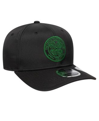 Men's Black Celtic Core 9SEVENTY Stretch-Snap Hat