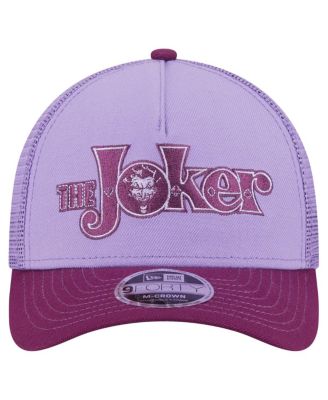 Men's Purple Joker Tonal 9FORTY Adjustable Trucker Hat