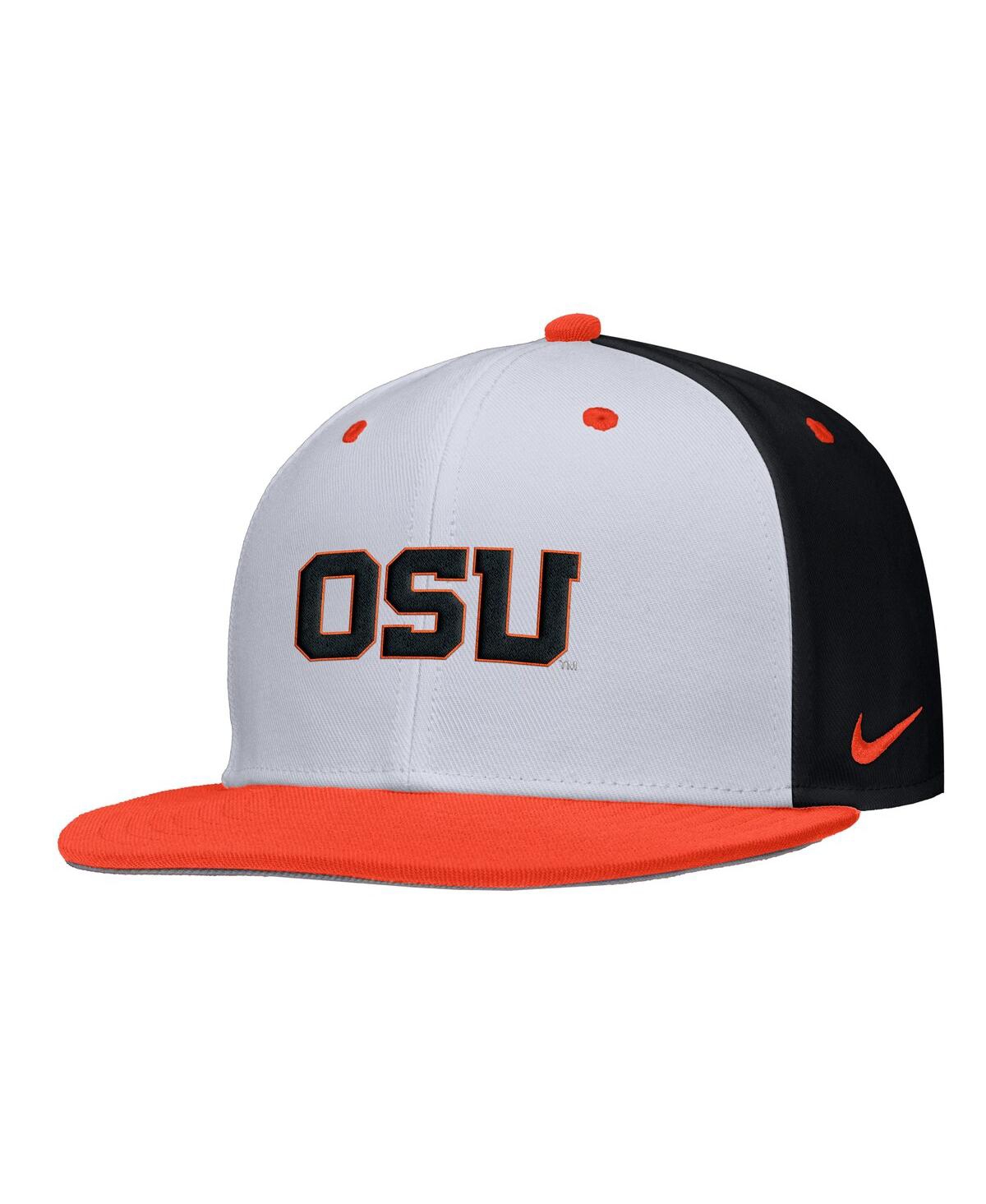 Nike Men's Black Oregon State Beavers On-field Baseball Performance Fitted Hat In Black