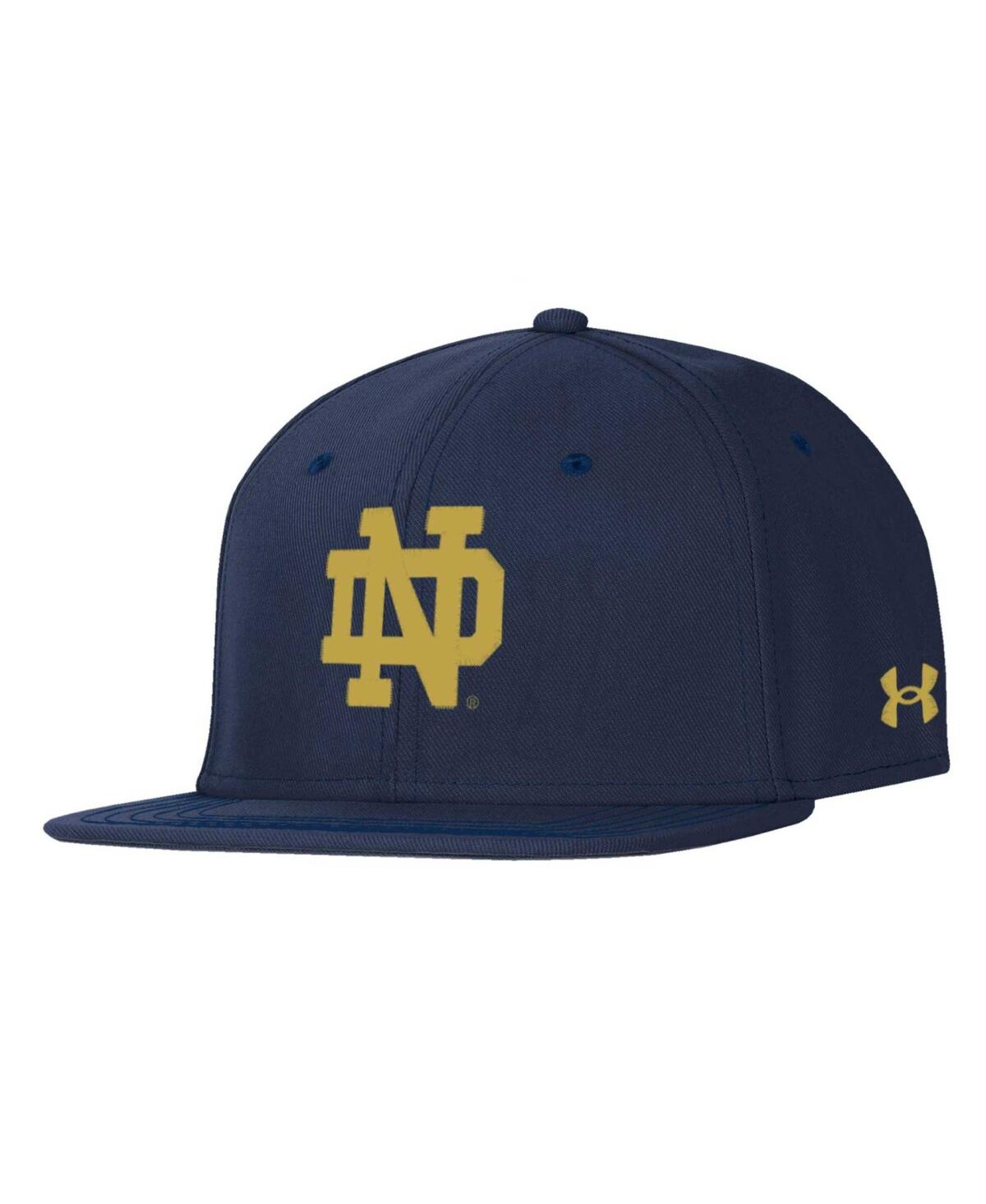 Men's Navy Notre Dame Fighting Irish Baseball Fitted Hat - Navy