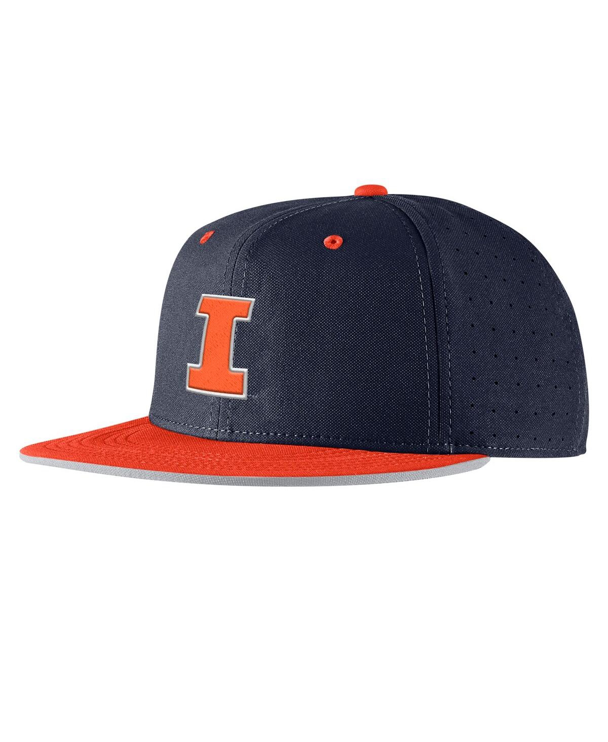 Nike Navy Illinois Fighting Illini 2025 On-field True Performance Baseball Fitted Hat In Navy