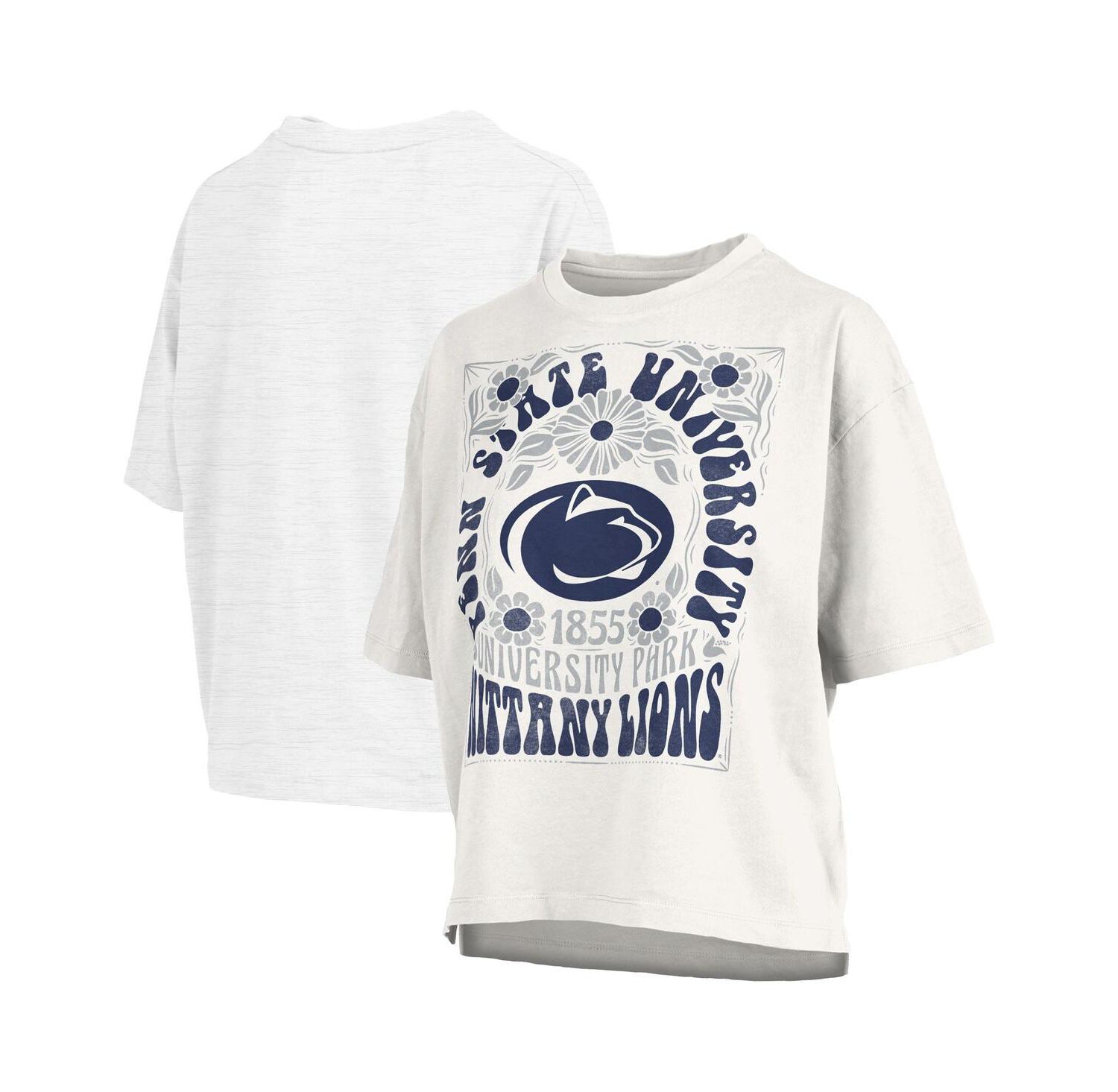 Women's White Penn State Nittany Lions Harmony Oversized T-Shirt
