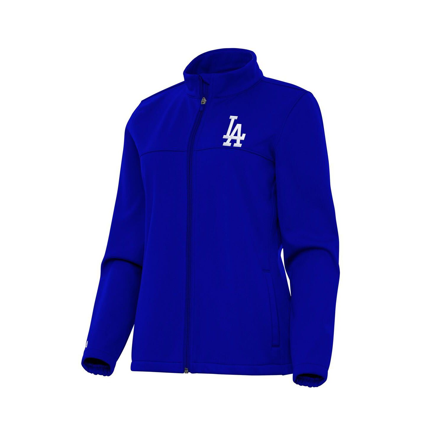 Женская куртка Antigua Royal Los Angeles Dodgers Links 2 Golf Full-Zip — фото 1