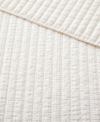 Loden Stone Washed Quilted Throw, 50" x 60"