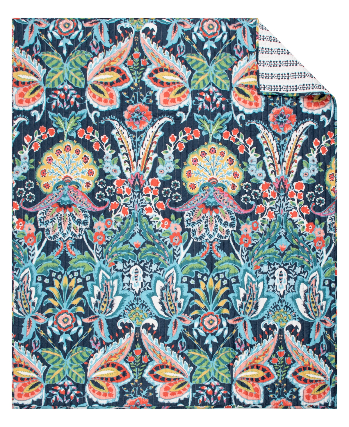 Levtex Diella Reversible Quilted Throw, 50" X 60"
