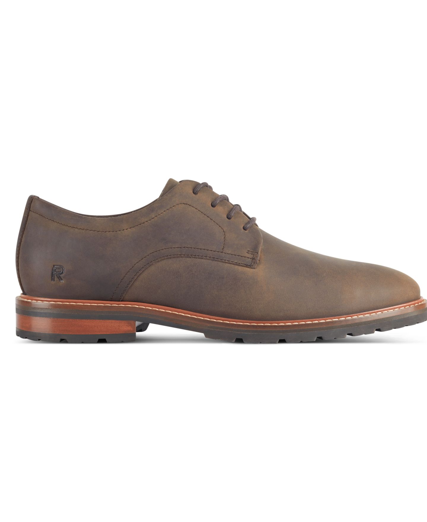 Rockport Men's Cedric Dress Lace Up Oxford, цвет: Средний коричневый — фото 2