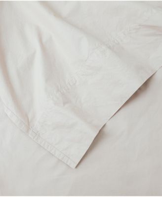 Organic Cotton Cool-Air Percale Flat Sheet - Twin
