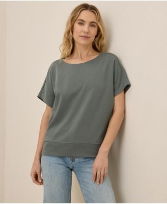 Women's Organic Cotton Airplane Dolman Top