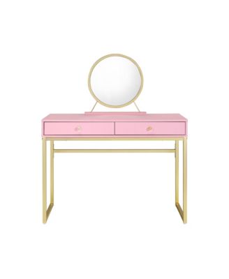 Mirrored 2-Drawer Dresser – Sleek and Stylish Storage