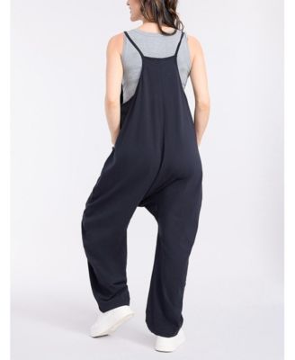 Women's Sleeveless Relaxed Fit Maternity Jumpsuit