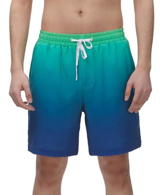 Men's 7" Compression Liner Stretch Swim Trunks UPF 50+
