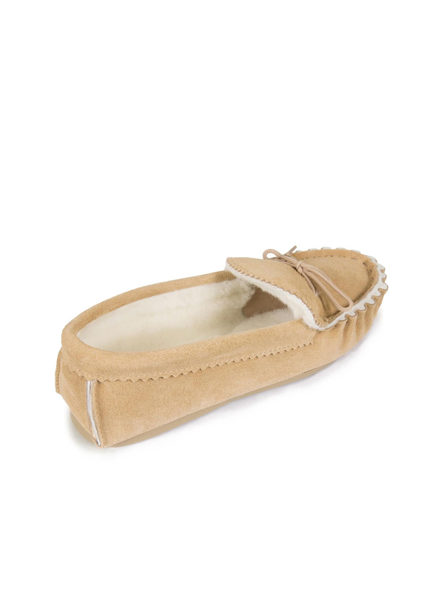 Женские тапочки Celtic & Co. Loafer Moccasin Slippers, цвет: Верблюжий — фото 5
